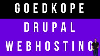 Goedkope Drupal Webhosting Pakketten | Drupal Webhosting |