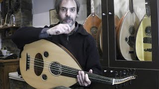 Οud for low tuning made by Tasos. Plays Dim Mikelis.