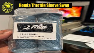 Honda Shadow Throttle Sleeve Swap