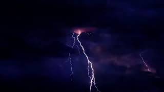 😶‍🌫️STORM. LIGHTNING and Strong Lightning Flashes ⛈️🌩️⚡