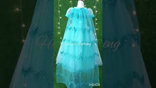 elza dress #fashion#frozen  #princesscostume #trending