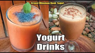 Resep Minuman Segar dan mudah I Resep Minuman Segar dari Yogurt I Fruit Yogurt Drink Recipe