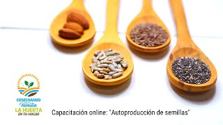 Capacitación Virtual: Autoproducción de Semillas en Huertas Familiares