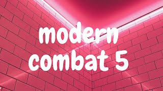 modern combat gameplay