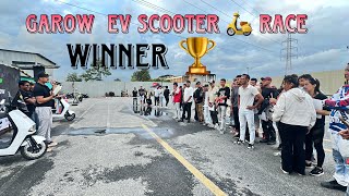 Garow Ev Scooter Race / full race video and winner 🏆