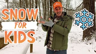 What is Snow? ❄ | What Makes it Snow (for Kids!) ☁