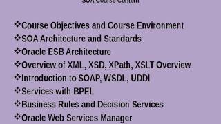 Oracle Enterprise Service Bus ESB  Online Training