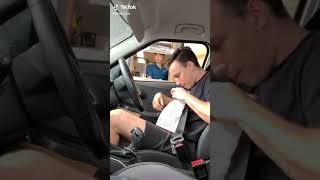 Vomiting in the the drive thru of McDonald's || She was really disgusted