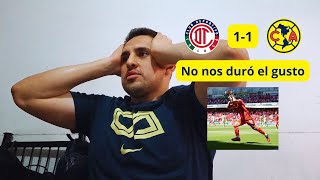 SIN LIDERATO | Reacciones Toluca 1-1 América Liga MX Apertura 2023