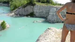 cliff jumps