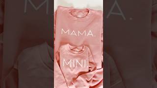 Going back to the basics with Mama + Mini #matching #mommyandme