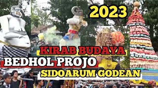 KIRAB BUDAYA BEDHOL PROJO SIDOARUM GODEAN SLEMAN 2023 || KIRAB SIDOARUM