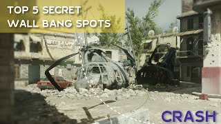 Top 5 Wallbang Spots in Crash Map at Call of Duty Mobile PART 2