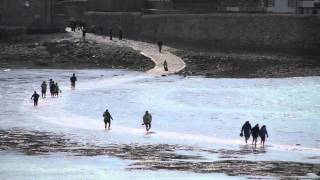 Saint Michaels Mount crossing