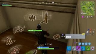 I can't believe he didn't saw me!! Biggest troll on Fortnite battle royale