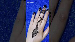 #shorts Cute one finger henna design #mehndidesigns #eidmehndi #henna