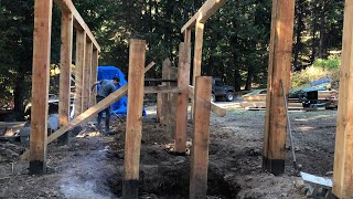 Homemade Sawmill Shed Pt.3