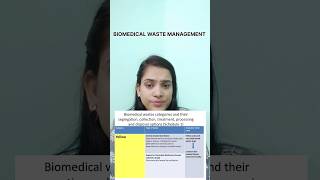 YELLOW CATEGORY OF BIOMEDICAL WASTE MANAGEMENT