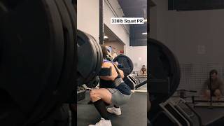 330LB Squat PR at 148LB HUGE DEPTH #squat #powerlifting