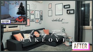 EXTREME LIVING ROOM MAKEOVER 🛋️✨ (with Desenio)