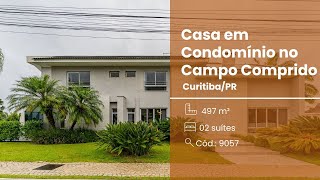 Casa em Condomínio, 02 Suítes, 07 Vagas, Piscina Aquecida, Campo Comprido, Curitiba.