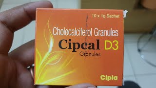 Cheapest generic vitamin D3 (Cholecalciferol granules)Cilcal D3 by cipla