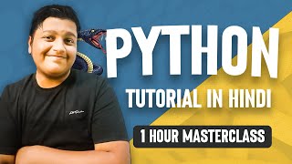 Python Tutorial in Hindi for Complete Beginners - PART 1🔥🔥🔥