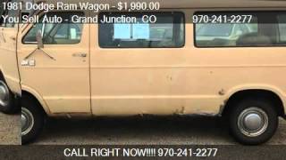 1981 Dodge Ram Wagon B250 for sale in Grand Junction, CO 815