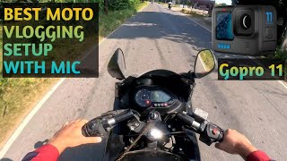 Best Moto vlogging setup 2022 || Gopro 11 #motovlog #gopro11