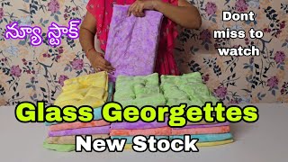 Branded Georgette Sarees❤️Glass Georgettes ❤️#onlineshopping #fancysarees #partywear #newstock ##