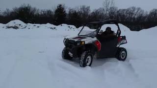 walker evans rzr 800 turbo hill climb and sliding around