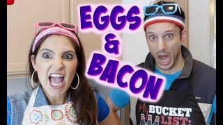 Easy Breakfast Bitches: Eggs & Bacon | Pillow Talk TV web series