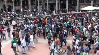 Manifestación de estudiantes en Valladolid (22-05-12)