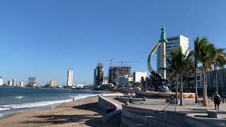 MAZATLAN. Una mañana temprano por Avenida del Mar