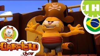 Garfield E Suas Novas Aventuras De Piratas O Filme do Show Do Garfield Dublado Completo Original