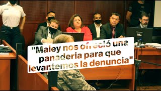 Maley ofrecio una panadería a la familia de Facu para que levante la denuncia