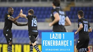 11 aprile 2013: Lazio Fenerbahce 1 1