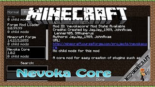 Nevoka Core [Forge] Mod 1.12.2 & Tutorial Downloading And Installing For Minecraft