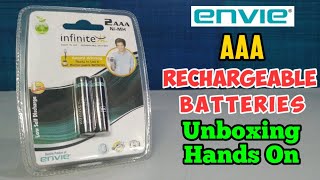 #Envie AAA 1100 mAh #Rechargeable Batteries #Unboxing | Review | Cheap & Best | Aekay Vlogs