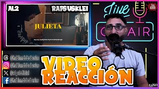 Al2 El Aldeano Ft. Rapsusklei  - Julieta [Video Reacción]