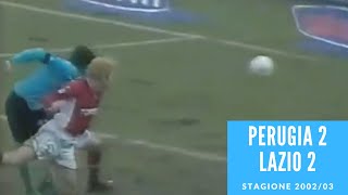 2 marzo 2003: Perugia Lazio 2 2