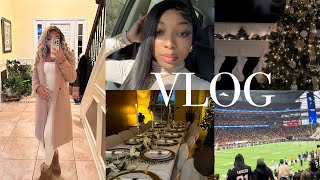 WEEKVLOG: FALCONS VS. SAINTS, THANKSGIVING, & MUSEUM OF ILLUSIONS FT. SILVIAX JEWELRY| Shalaya Dae