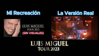 Comparación De Luis Miguel Dame En Vivo