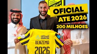 CONFIRMADO ! KARIM BENZEMA É JOGADOR DO AL-ITTIHAD