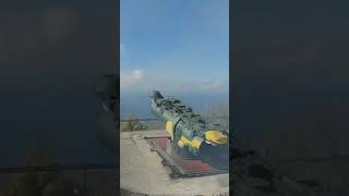 Russian military shots of shooting of the Black Sea Fleet balistic missile system