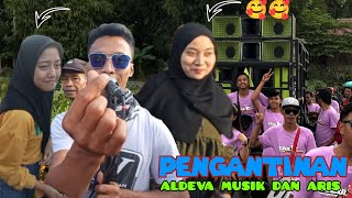 PENGANTINAN WANITA 2 INI MALU² SAMA BANG HARISS SAMPAI TERSENYUM BAHAGIA VERSI ALDEVA MUSIK...