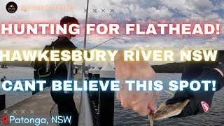 WE Didn't Expect THIS! Flathead Hunting In The Hawkesbury Headlands! Central Coast NSW!