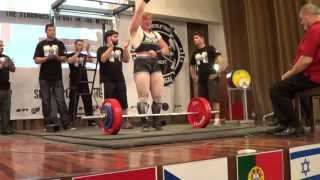 WPC World Record Total Anna Karrila 517,5 kg @ 90 kg