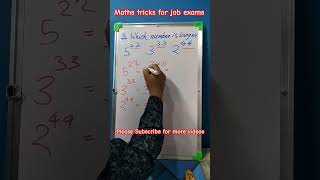 Maths short tricks #shorts #shortvideo #viral #trending #govtjobs2023 #mathshorts #mathstricks