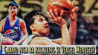 PBA Updates| Vergel Meneses Aerial Voyager ng PBA | Isa sa mga High Flyer Noong Araw #pba